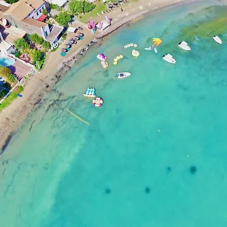 Beachfront Anatoli With Private Heated Pool By Dadovillas Βίλα Σιδάρι