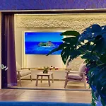 Beachfront Anatoli With Private Heated Pool By Dadovillas Villa