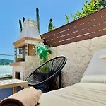 Beachfront Anatoli With Private Heated Pool By Dadovillas