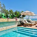 Beachfront Anatoli With Private Heated Pool By Dadovillas *