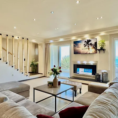 Villa Beachfront Anatoli With Private Heated Pool By Dadovillas Sidari (Corfu)