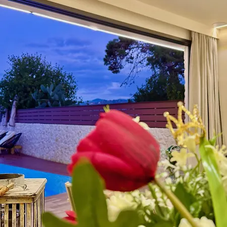 Villa Beachfront Anatoli With Private Heated Pool By Dadovillas *