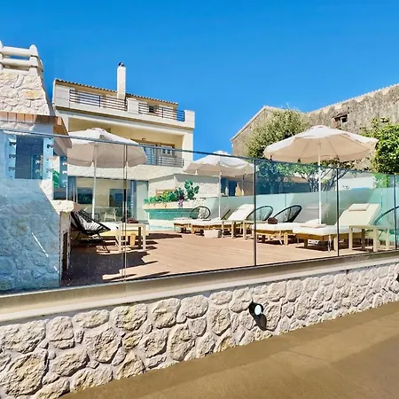 Beachfront Anatoli With Private Heated Pool By Dadovillas