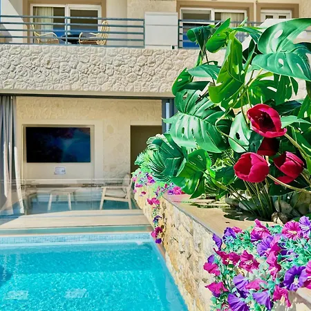 Villa Beachfront Anatoli With Private Heated Pool By Dadovillas