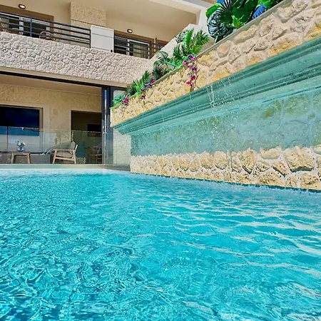 Beachfront Anatoli With Private Heated Pool By Dadovillas Villa *
