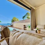 Villa Beachfront Anatoli With Private Heated Pool By Dadovillas Sidárion