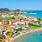 Beachfront Anatoli With Private Heated Pool By Dadovillas * Σιδάρι
